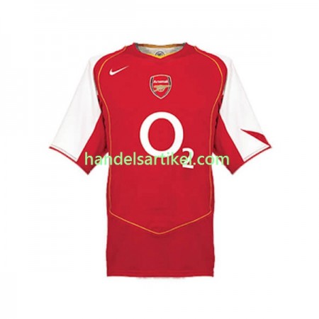 Arsenal 2004 Retro Heim Trikotsatz Kurzarm
